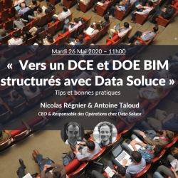 Vers un DCE et DOE BIM structurés : Tips et bonnes pratiques avec Nicolas Régnier et Antoine Taloud