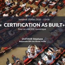 Certification AS BUILT pour un vrai DOE numérique