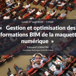 Gestion et optimisation des informations BIM de la maquette numérique avec Edouard LEMAITRE