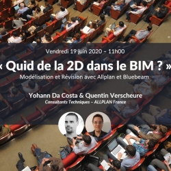 Quid de la 2D dans le BIM ? Modélisation et Révision avec Allplan et Bluebeam