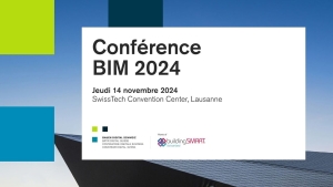 Conférence BIM 2024 -14 novembre à Lausanne