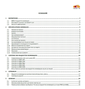 CAHIER DES CHARGES BIM