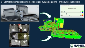 Contrôle de maquette et chantier par nuage de points 1