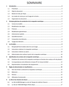 Charte Maquette numérique