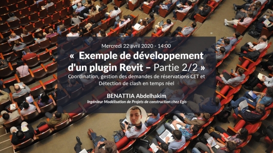 Exemple de développement d&#039;un plugin Revit : Coordination, gestion des réservations CET et détection des clash