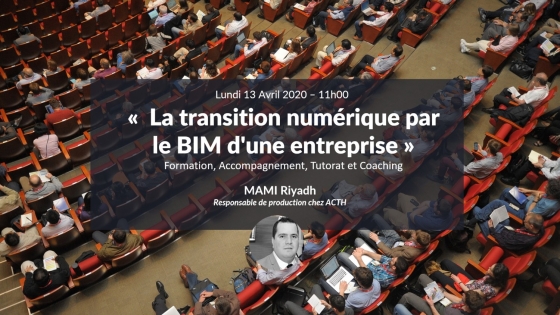 La transition numérique par le BIM : Formation, Accompagnement, Tutorat et Coaching avec Riyadh Mami