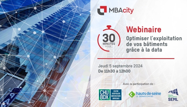 Webinaire : Optimisez l&#039;exploitation de vos bâtiments grâce à la data