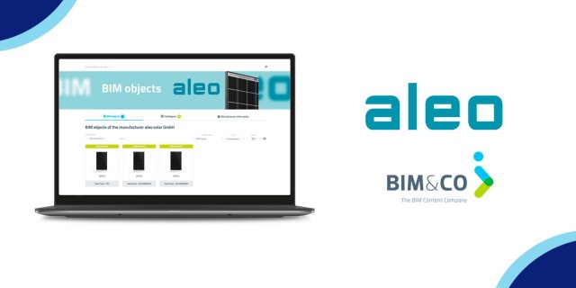 Les objets BIM d’aleo solar créés et diffusés sur la plateforme bimandco.com