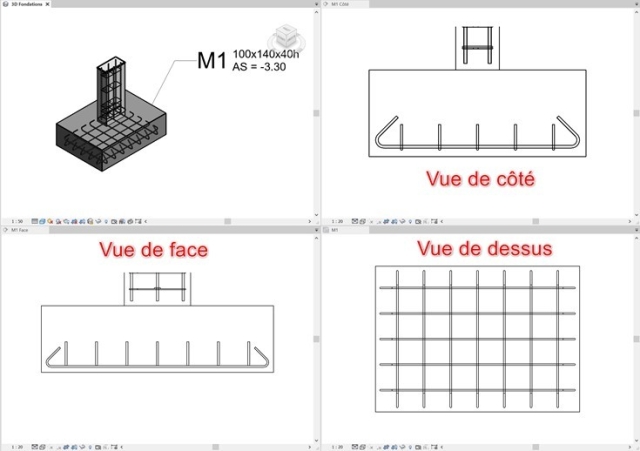 Avec Reogen réalisez vos armatures et ferraillages dans Revit 2023