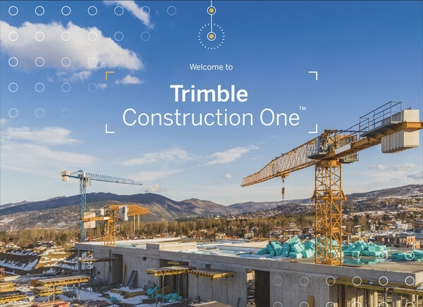 Trimble Construction One arrive en France : 13 Solutions packagées pour une construction connectée