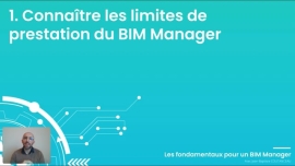 01 - Métier et missions du BIM manager