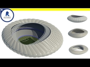 Parametric stadium - Computational Design ( Using Dynamo)