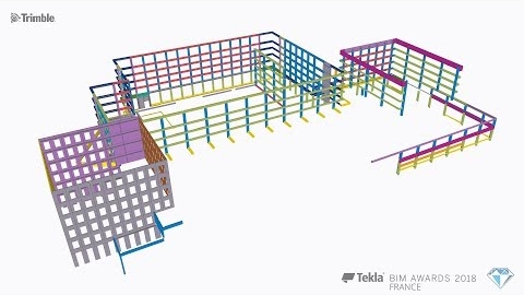 Tekla France BIM Awards 2018 - GUILLERM : Rubix