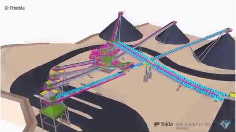 Tekla France BIM Awards 2018 - SANDVIK : CERF