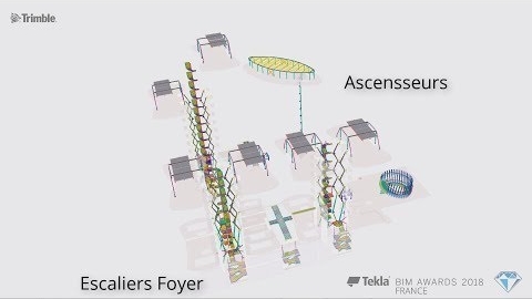 Tekla France BIM Awards 2018 - RENAUDAT : Le Sporting d&#039;Hiver