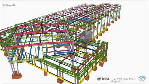 Tekla France BIM Awards 2018 - SICOM : P.P.R.V.