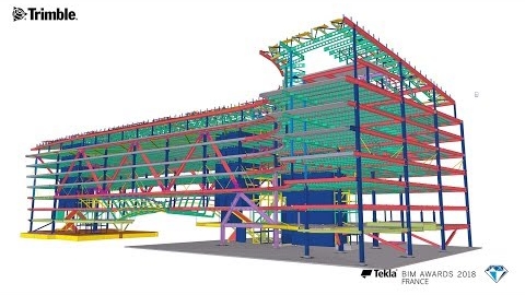 Tekla France BIM Awards 2018 -  EIFFAGE METAL : Siège Le Monde