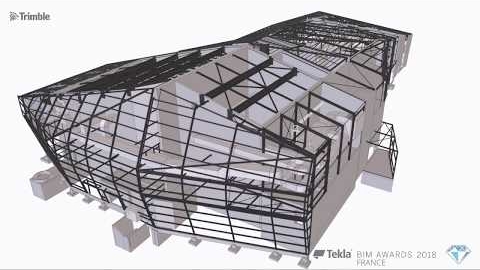 Tekla France BIM Awards 2018 - DL ATLANTIQUE : Centre des congrès de Haute-Saintonge