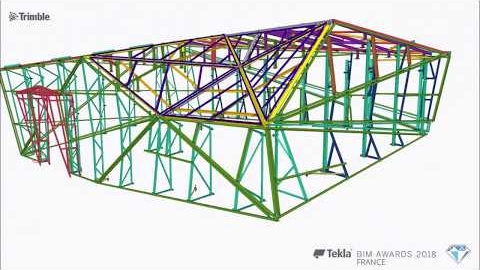 Tekla France BIM Awards 2018 - CMBC : Bassin de la bonne eau Villiers sur Marne