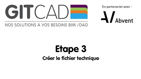 REVIT 03   Créer le fichier technique