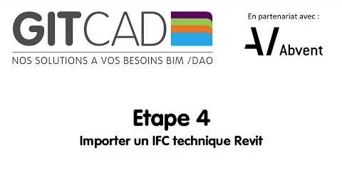 ARCHICAD - 04 - Importer un IFC technique Revit