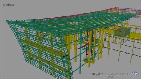 Tekla France BIM Awards 2018 - BAUME : Siège Social le saint Guipavas