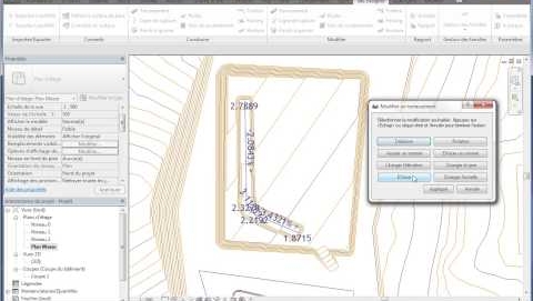 Des bordures dans Revit