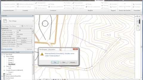 Des trottoirs dans Revit