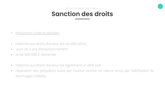 06 - Sanction des droits