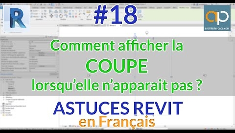 Comment afficher/tracer une ligne de coupe sur REVIT : Niveaux et vues - Astuces REVIT