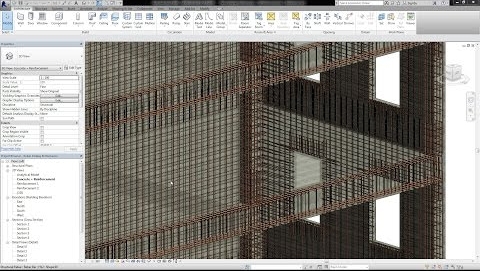 Revit 2016 - Improved Rebar Display Performance and Placement Precision