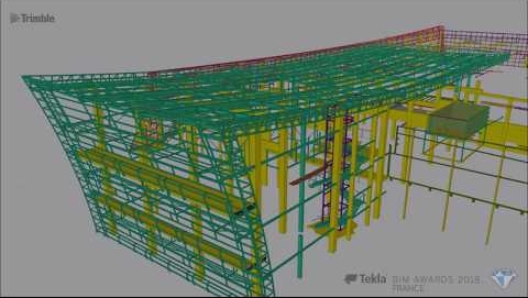 Tekla France BIM Awards 2018 - BAUME : Siège Social le saint Guipavas